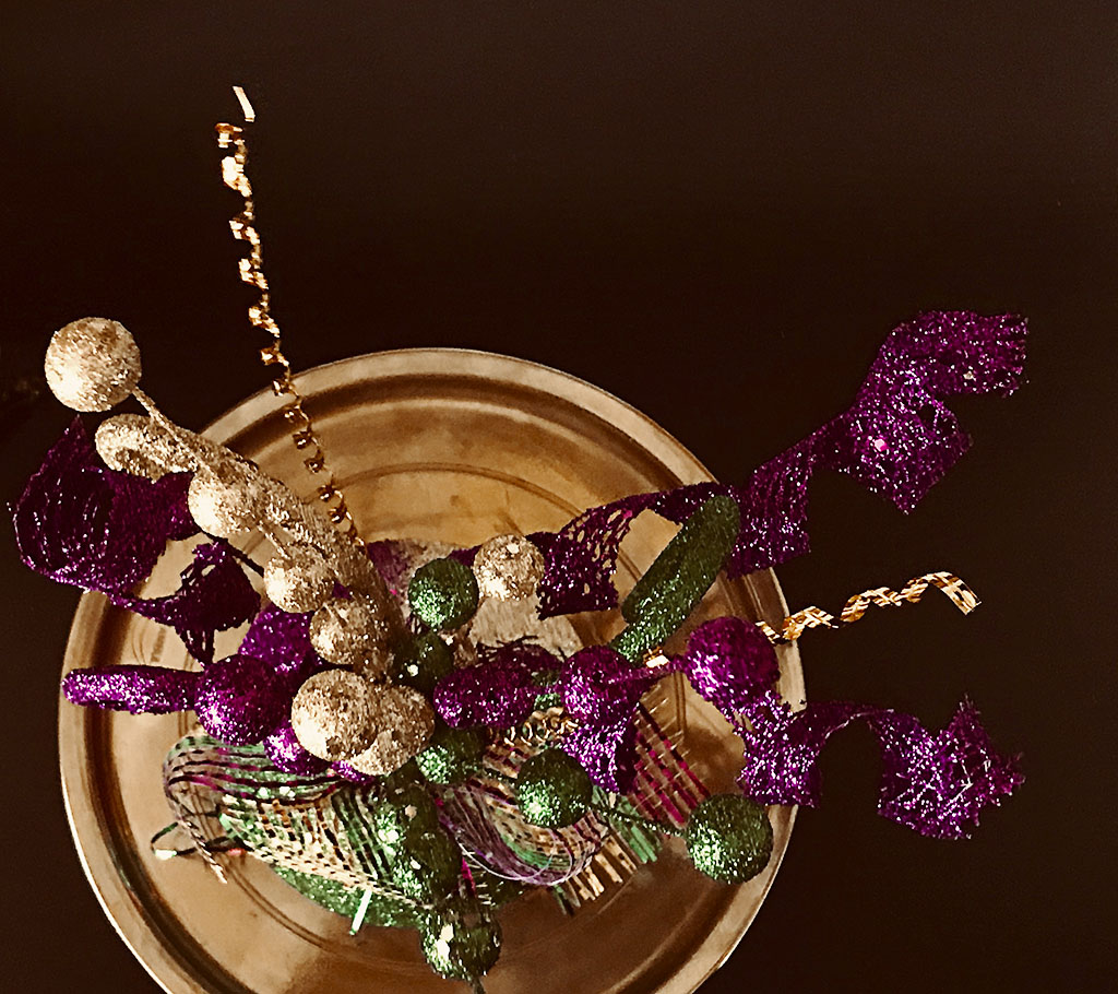 Product Photography. Mardi Gras Decorations. ©Alina Oswald. All Rights Reserved.